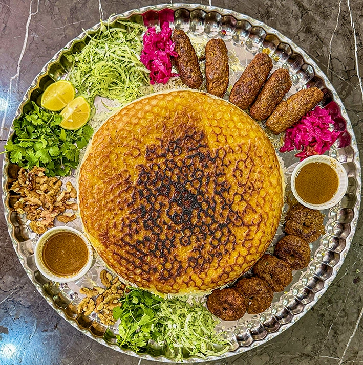 گردو کباب آموزش آنلاین پخت استاد ابوالحسنی آکادمی آشپزی بوراکس فیلم آشپزی